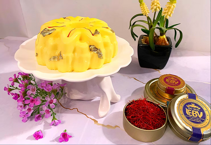 Saffron Jelly Dessert: A Taste of Luxury